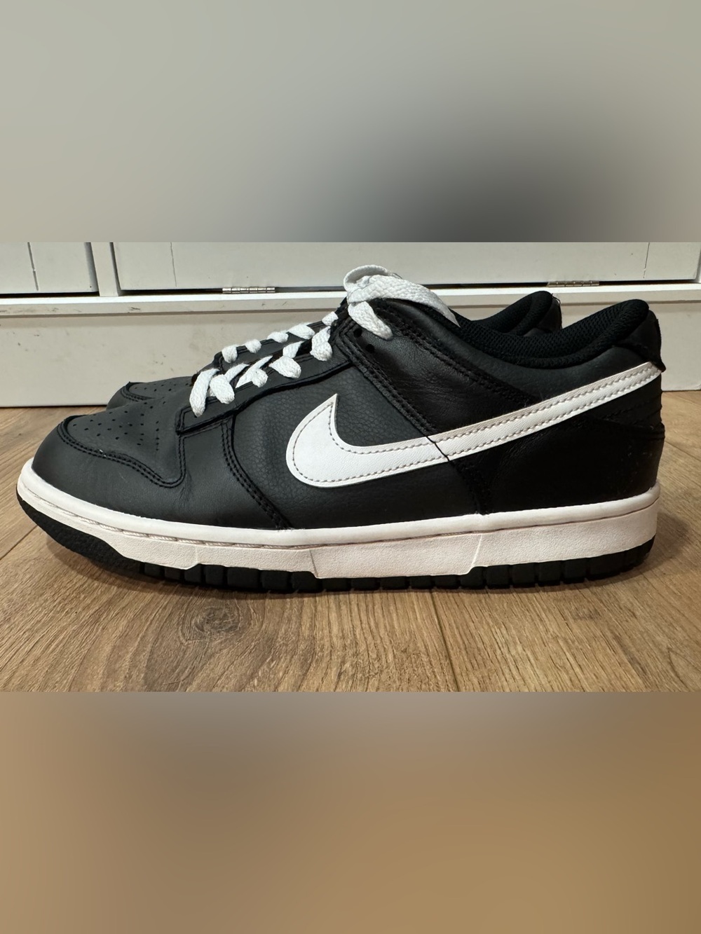 Nike Dunk Low GS Black Panda DH9765-002 Black White Size 7Y / Women’s 8.5